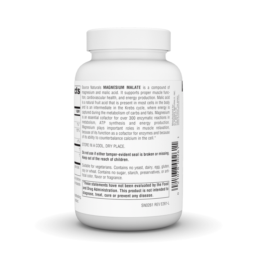 Source Naturals Magnesium Malate product image 3